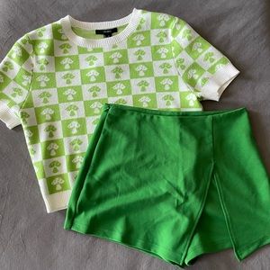 Green Mushroom Set